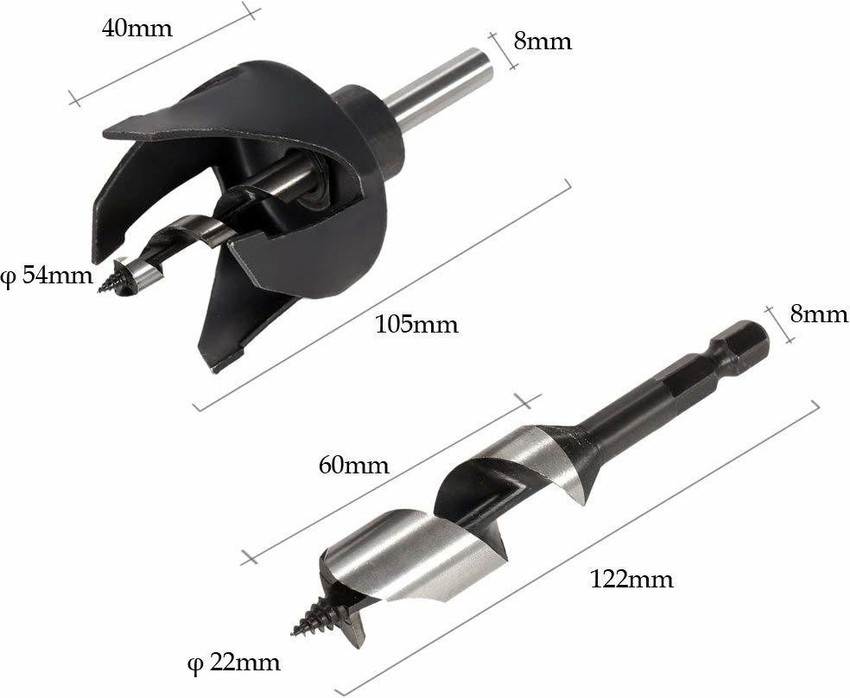 kts12 CT Door Lock INstallation Kit Cylindrical Door Lock Hole Saw Kit TCT Drill Bits Set Professional Bi Metal Lock Kit for Woodworking Tools Price in India Buy kts12 CT Door