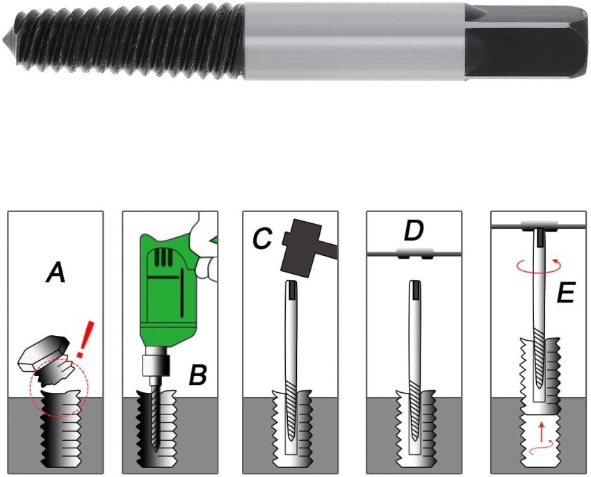 Screw head drill discount bit