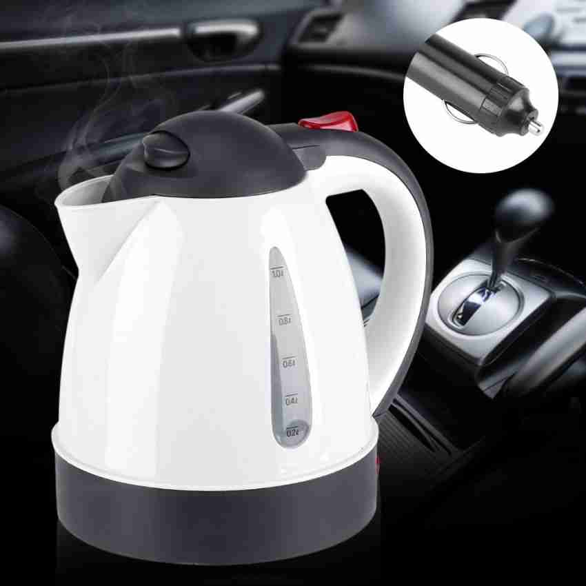 1000ML Travel Kettle Electric Car Truck Water Heater Coffee Bottle for Tea  Coffee Making
