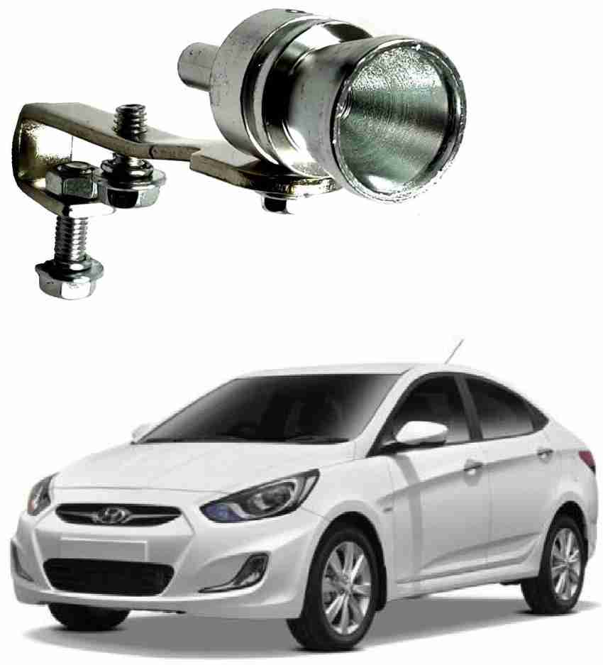 A2D Turbo Type Sound Whistle Car Silencer Exhaust Silver for Hyundai Verna  Fluidic Exhaust Muffler Tip Price in India - Buy A2D Turbo Type Sound  Whistle Car Silencer Exhaust Silver for Hyundai