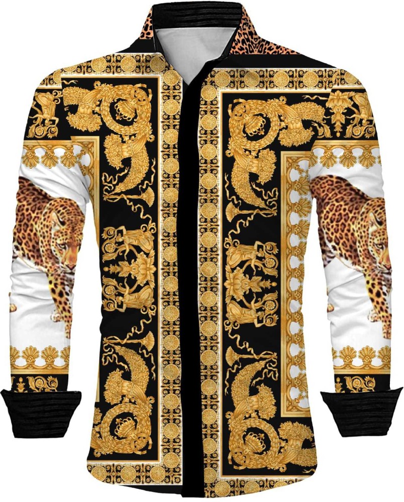 Men Printed Pushpa Tiger Shirt