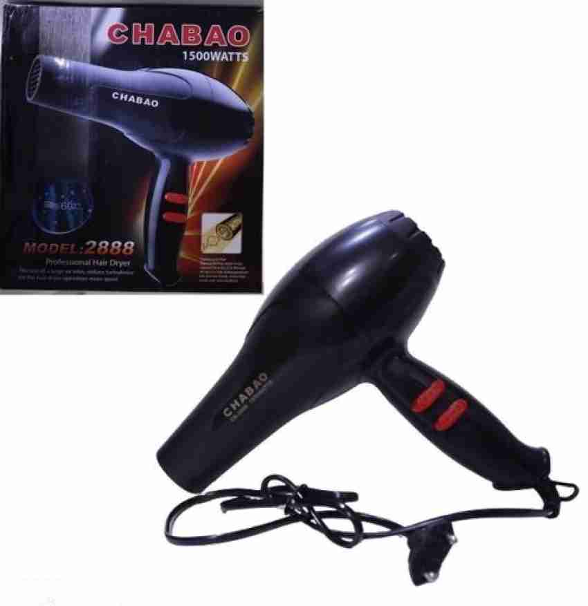 CHAOBA Professional Hot Cold CHOABA Hair Dryer for Men And Women 1500 WATT Hair Dryer CHAOBA Flipkart