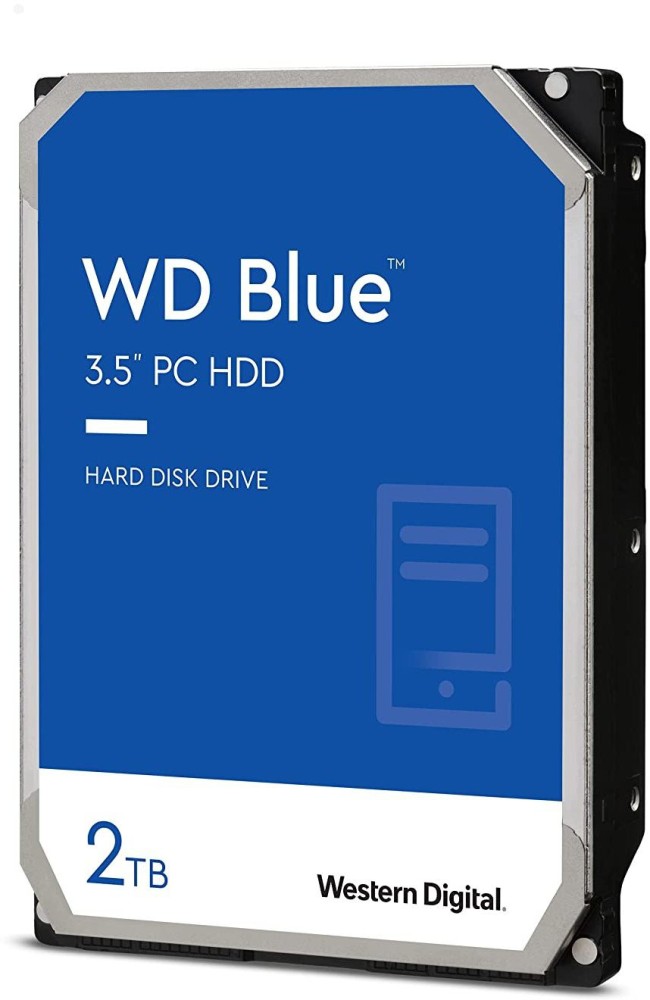 WD WD Blue PC Hard Drive 2 TB Desktop Internal Hard Disk Drive