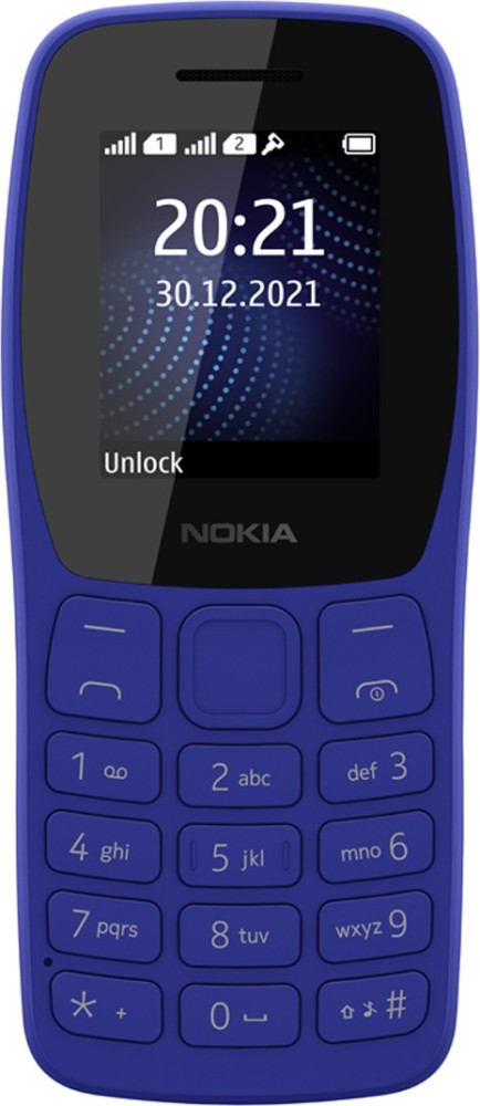 Nokia 105 Dual SIM, Keypad Mobile Phone with Wireless FM Radio