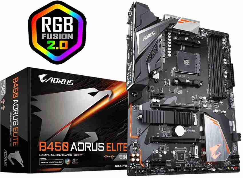 GIGABYTE B450 AORUS ELITE Motherboard GIGABYTE Flipkart