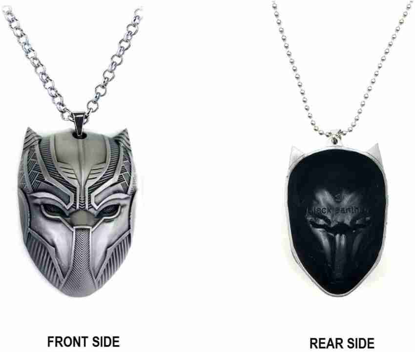 Black panther online pendant necklace