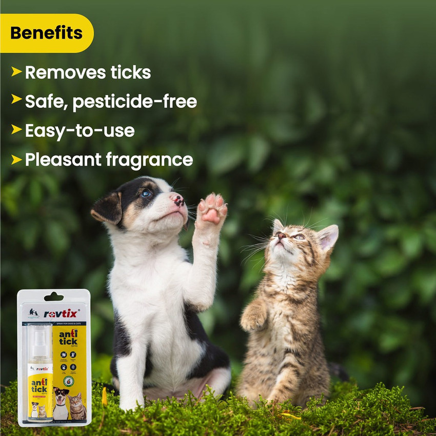 Anti tick treatment for store dogs