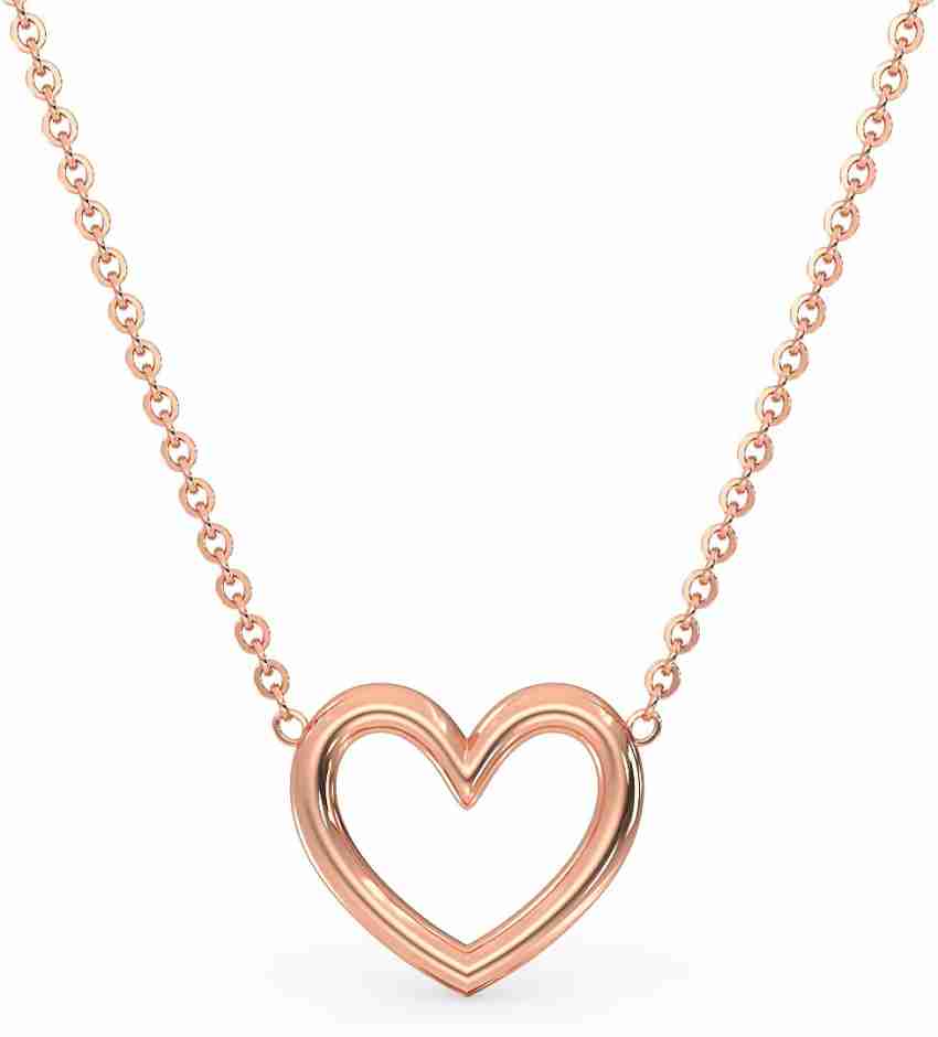 9ct clearance rose gold pendant