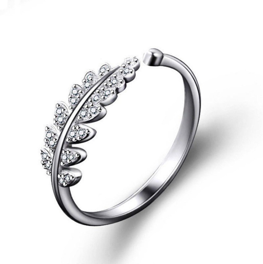 Ladies ring outlet silver design