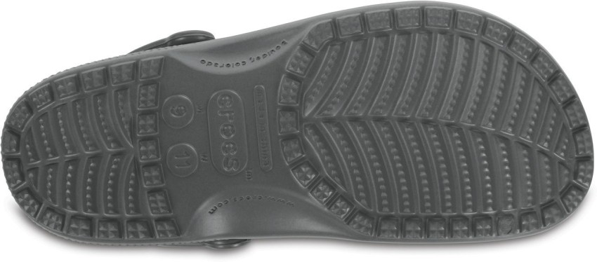 CROCS Classic Men Grey Clogs Buy CROCS Classic Men Grey Clogs