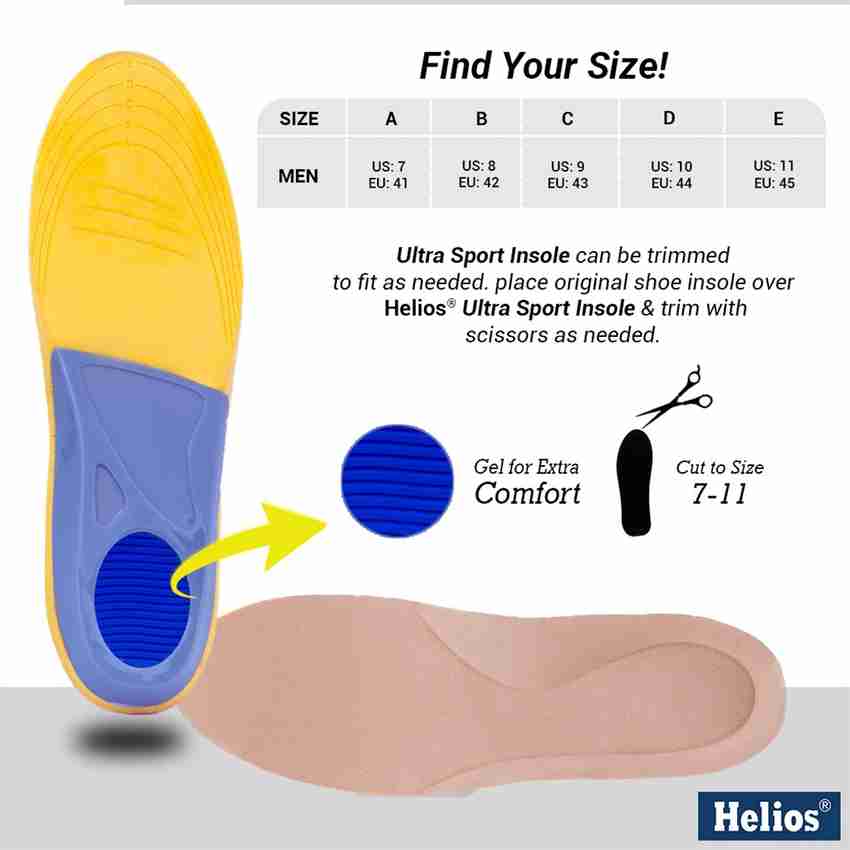 Insole size on sale