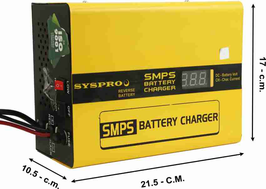 Syspro Power House 24 Volts 10 Amps Automatic Battery Charger with