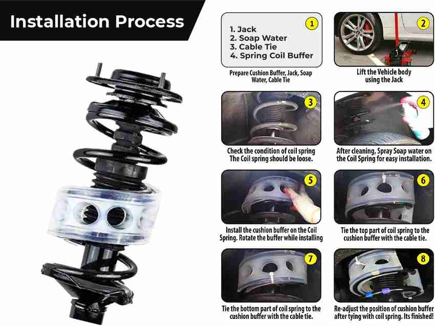 AUTOCUE Maruti MARUTI 800 Rear Suspension Spring buffer Size C