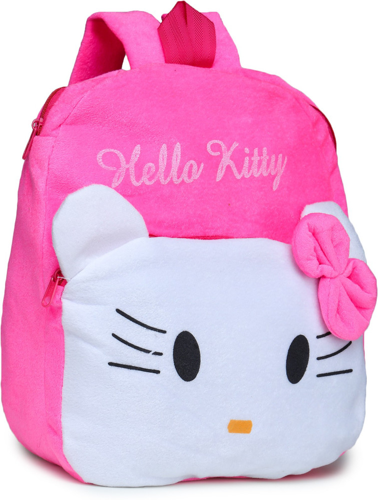 Flipkart stupefying Kids Bag Soft Plush Hello Kitty Pink