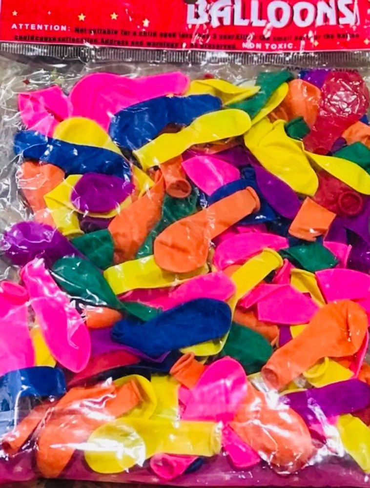 Packet of balloons hot sale price
