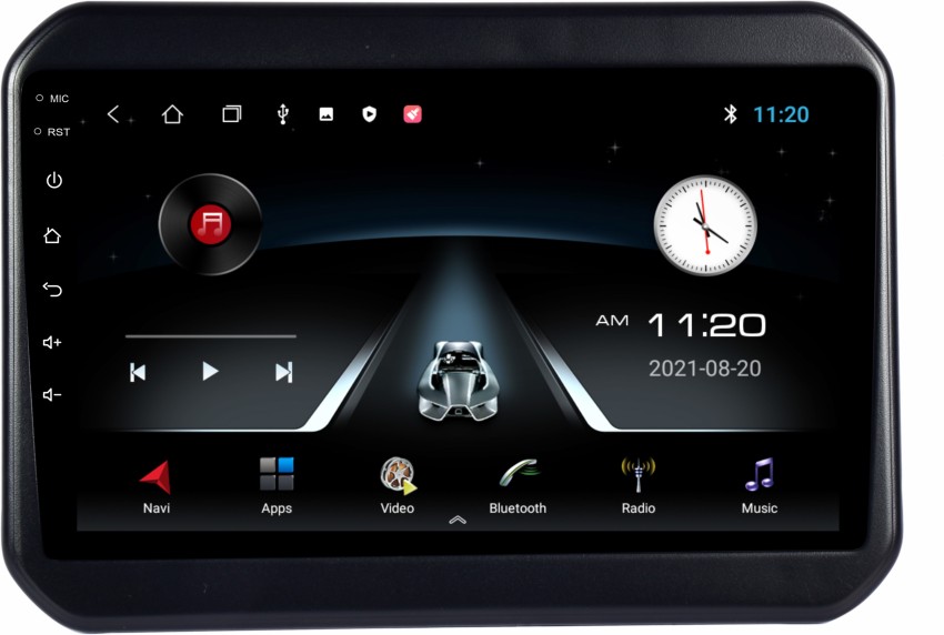 Hymn 10 Inch Full HD 1080 Touch Screen Double Din Player Android 10.1  Gorilla Glass IPS Display Car Stereo with GPS/Wi-Fi/Navigation/Mirror Link ( 2/16 GB) with Free LED Parking Camera Car Stereo Price