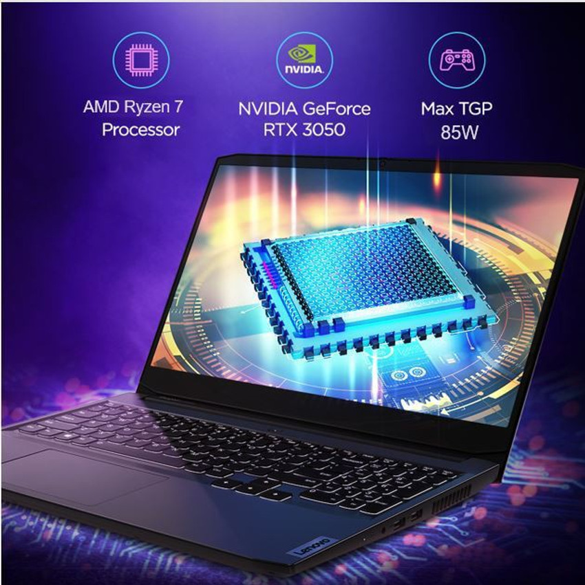 Lenovo IdeaPad Gaming 3 Ryzen 7 Octa Core AMD R7-5800H - (16 GB