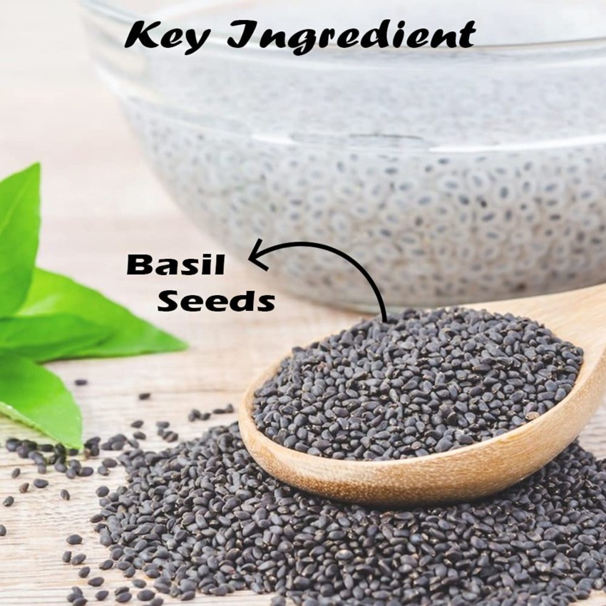 KAYABOOST Raw Basil Seeds Rich in Protein Fibre Edible