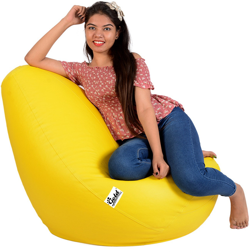 Gold bean deals bag chair