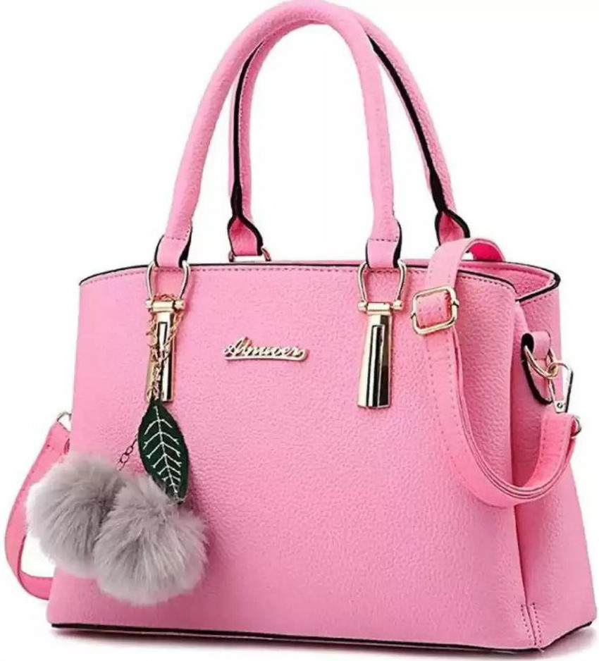 Buy BKB Creations Girls Pink Handbag Pink Grey Black Online Best Price in India Flipkart