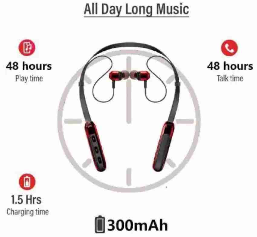 CIHYARD C-26 Long Life Battery Bluetooth Earphone Neckband