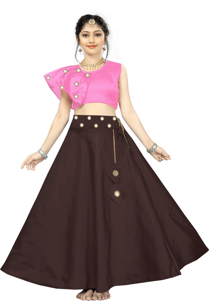 Crop top lehenga hot sale on flipkart