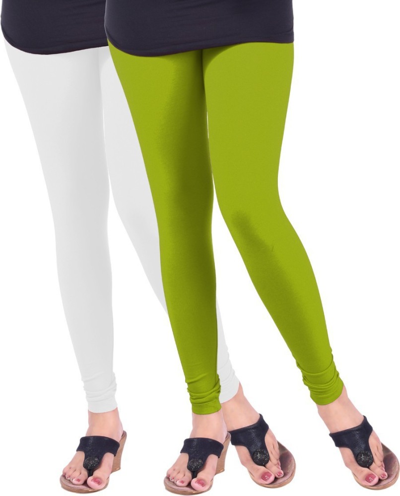 Lime Green Leggings - Buy Lime Green Leggings online in India