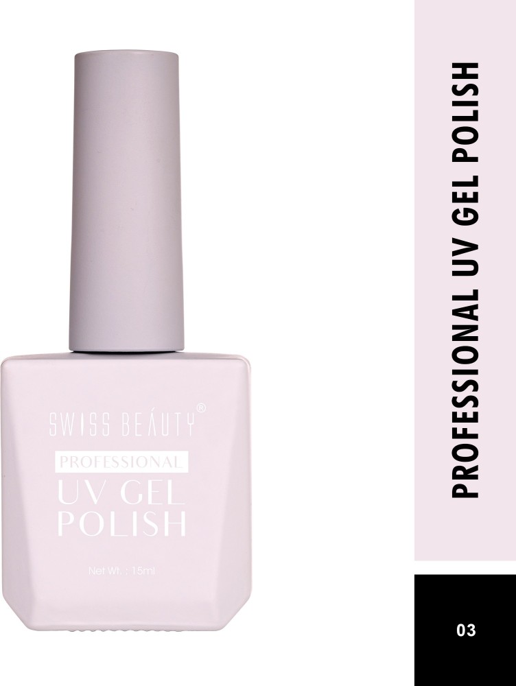 SWISS BEAUTY Professional UV Gel Nail Polish - (Shade-03, 15ml) - Price in  India, Buy SWISS BEAUTY Professional UV Gel Nail Polish - (Shade-03, 15ml)  Online In India, Reviews, Ratings & Features