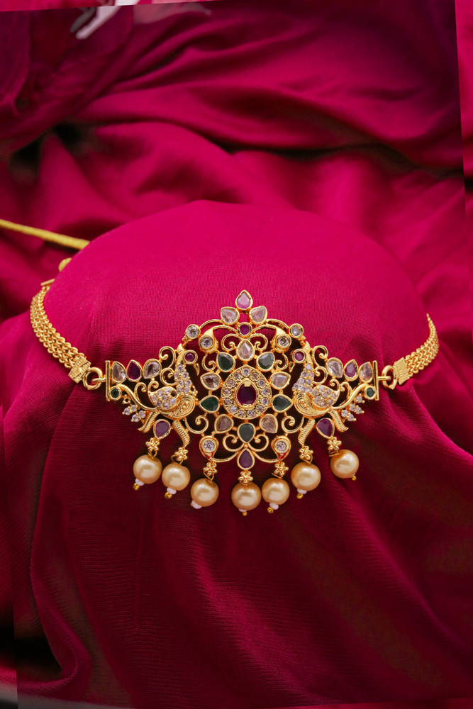 Bajuband top choker gold