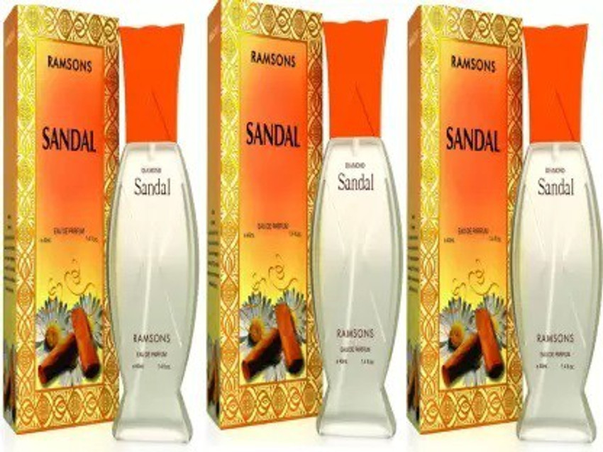 Buy RAMSONS Sandal Perfume pack of 3 for Men Women 40ml X 3