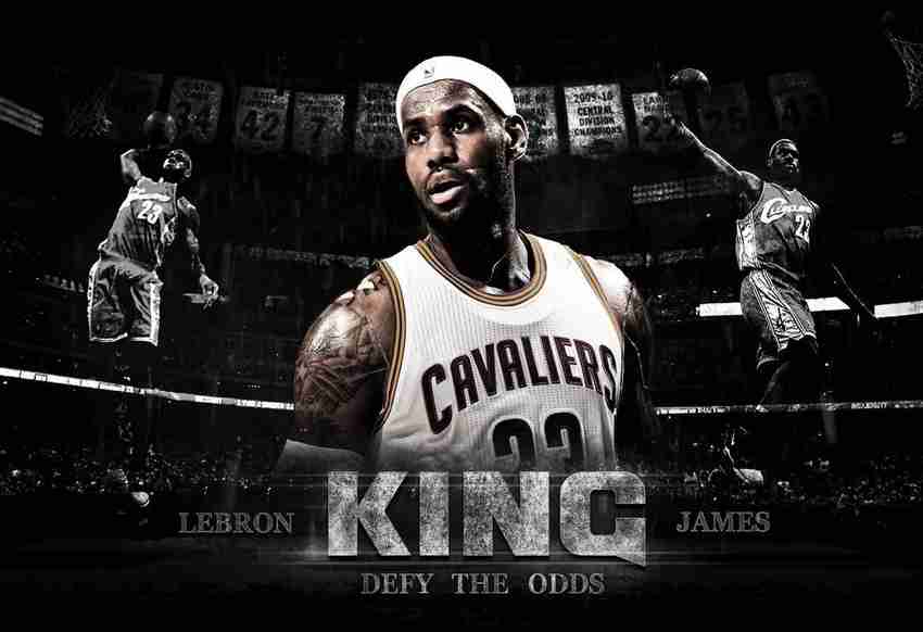 Lebron James Wall Poster POSTER PRINT ON 36X24 INCHES Photographic Paper Art Paintings posters in India Buy art film design movie music nature and educational paintings wallpapers at Flipkart