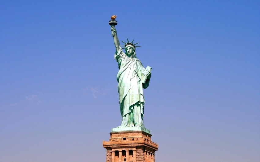 Statue of Liberty Wallpaper 1440x2560 for ios  Arte de la esquelética  Paisaje de otoño Fotografia paisaje