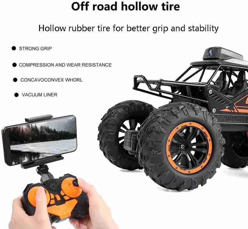 Rock crawler with sales camera
