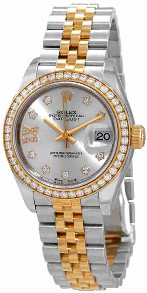 epoch Screen Guard for ROLEX Diamond Silver Dial Ladies Watch 279383 epoch Flipkart