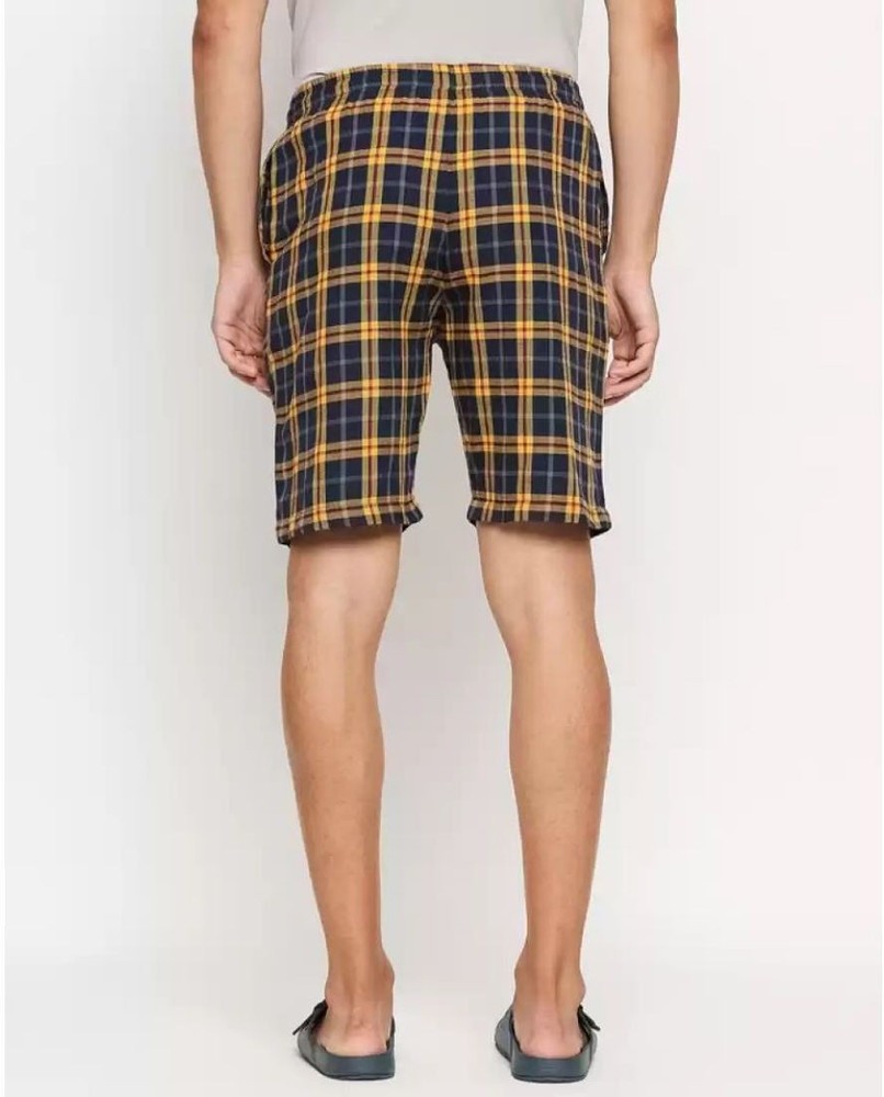 G 7 Checkered Men Yellow Bermuda Shorts Buy G 7 Checkered Men Yellow Bermuda Shorts Online at Best Prices in India Flipkart