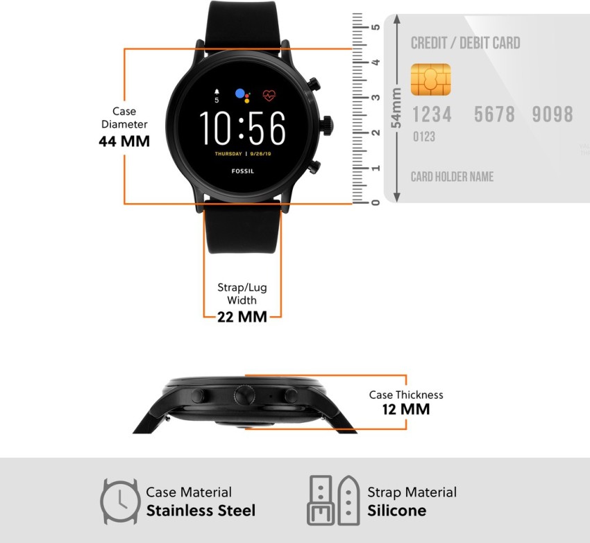 FOSSIL The Carlyle HR Smartwatch Price in India Buy FOSSIL The Carlyle HR  Smartwatch online at