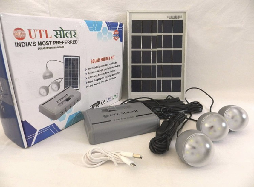 UTL Solar Light Set Price in India Buy UTL Solar Light Set