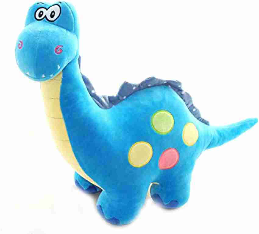 Tickles Green Cartoon Cuddly Dinosaur Dragon Soft Stuffed Plush Animal Toy  for Kids Baby Boys & Girls (Size: 33 cm Color: Shade May Vary)