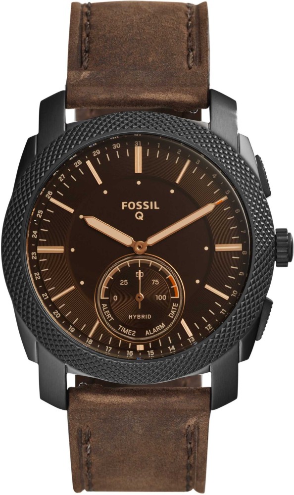 Fossil hybrid best sale watch machine q