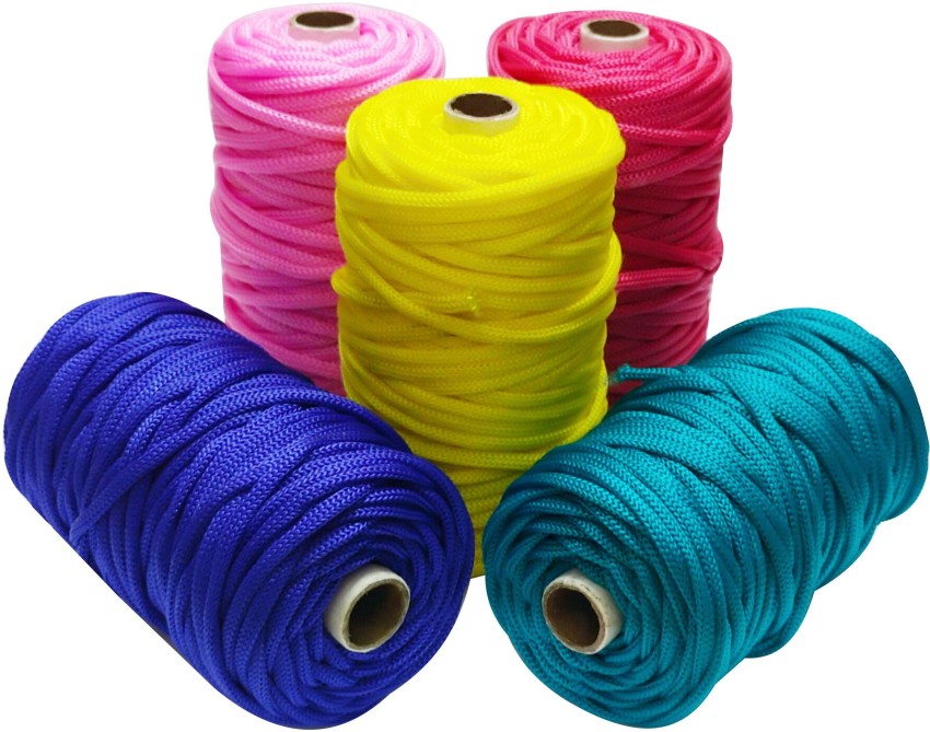 Macrame Craft Nylon Braided Cord, 10 mm at Rs 400/kg in