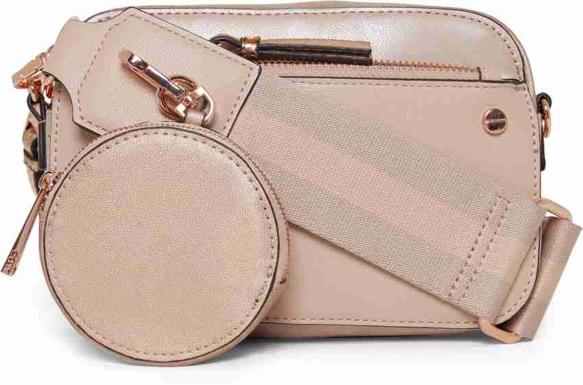 Buy ALDO Women Gold Handbag Rose Gold Online Best Price in India