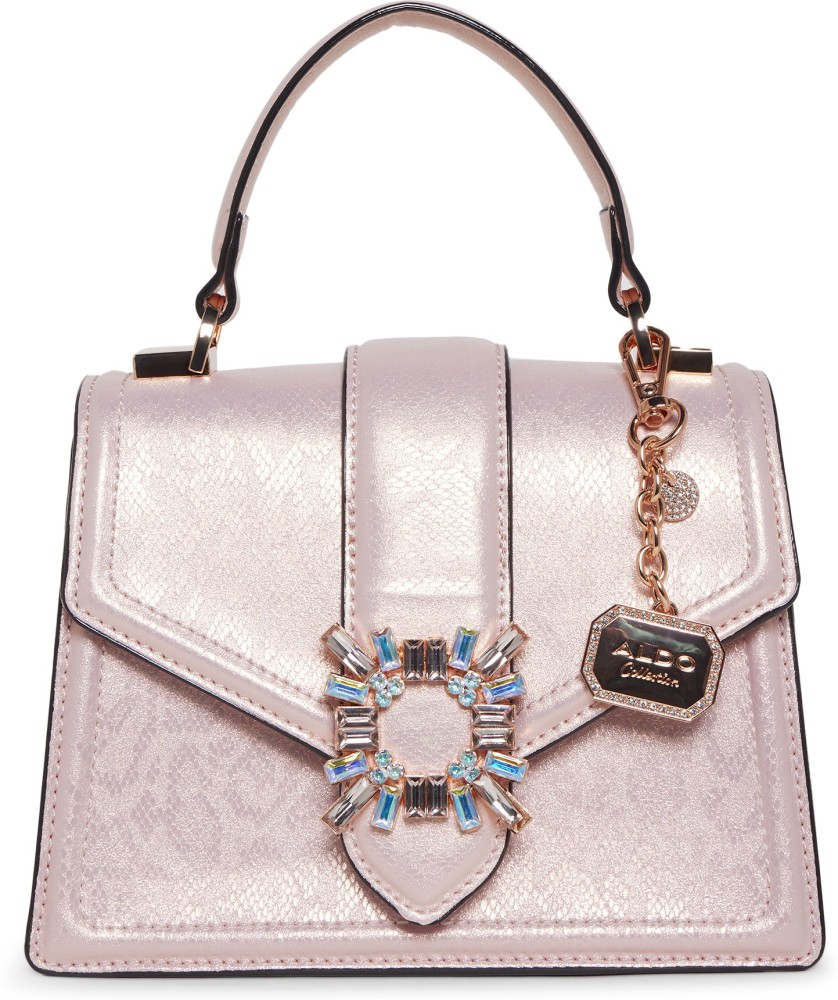 Buy ALDO Women Beige Hand-held Bag Pink Online @ Best Price in India