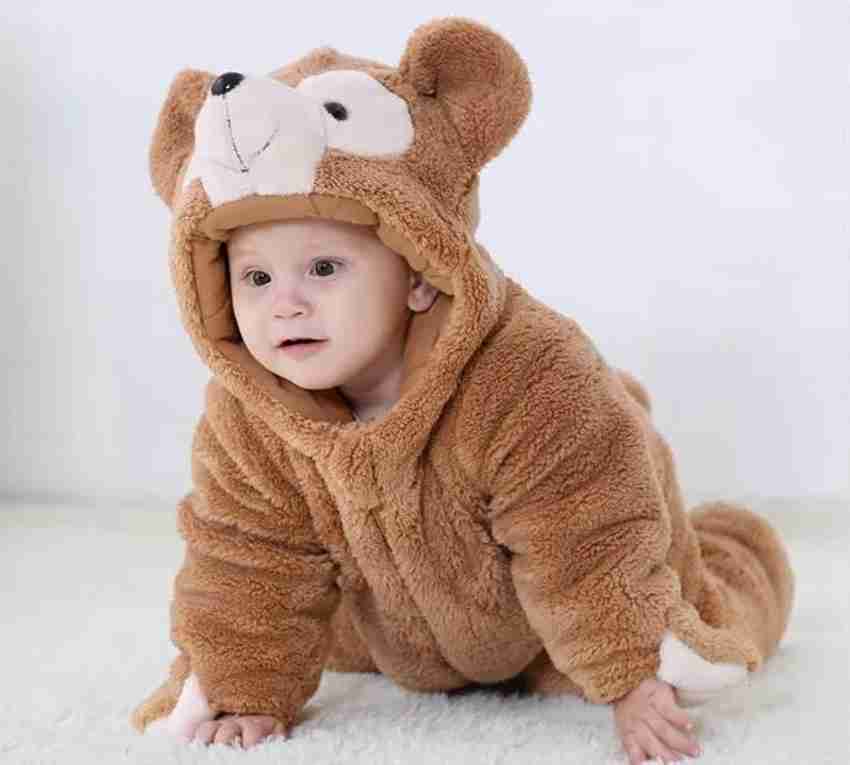 Baby fur romper hotsell
