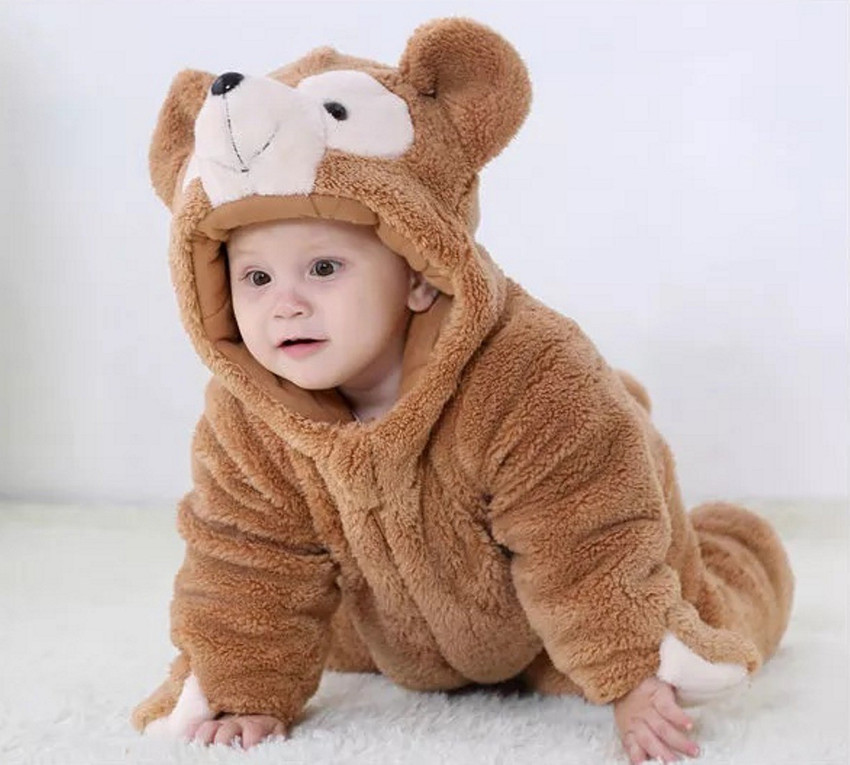 Baby shop fur onesie