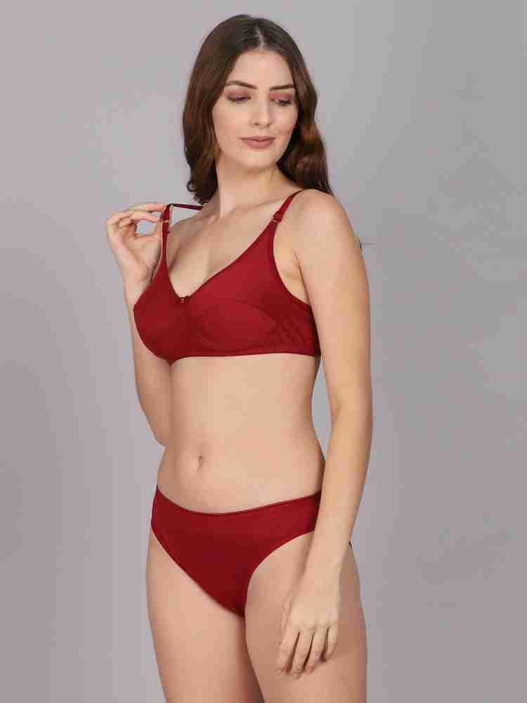 Buy online Self Design Bras And Panty Set from lingerie for Women by Bamboo  Breeze for ₹300 at 67% off
