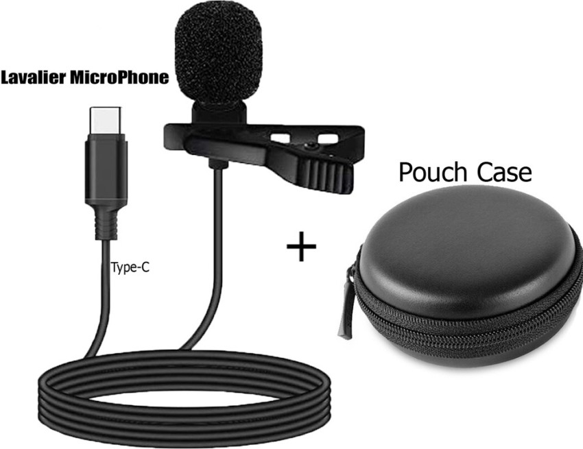Portable Professional Grade Lavalier Microphone 3.5mm Jack Hands-free  Omnidirectional Mic Easy Clip-on Perfect for Recording Live 
