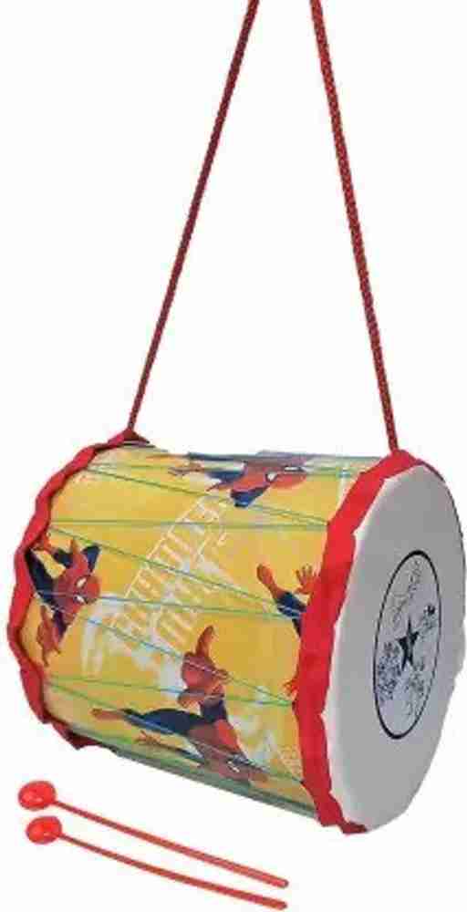 3 Jokers Musical Drum Set for Kids Large Punjabi Dhol Music Play