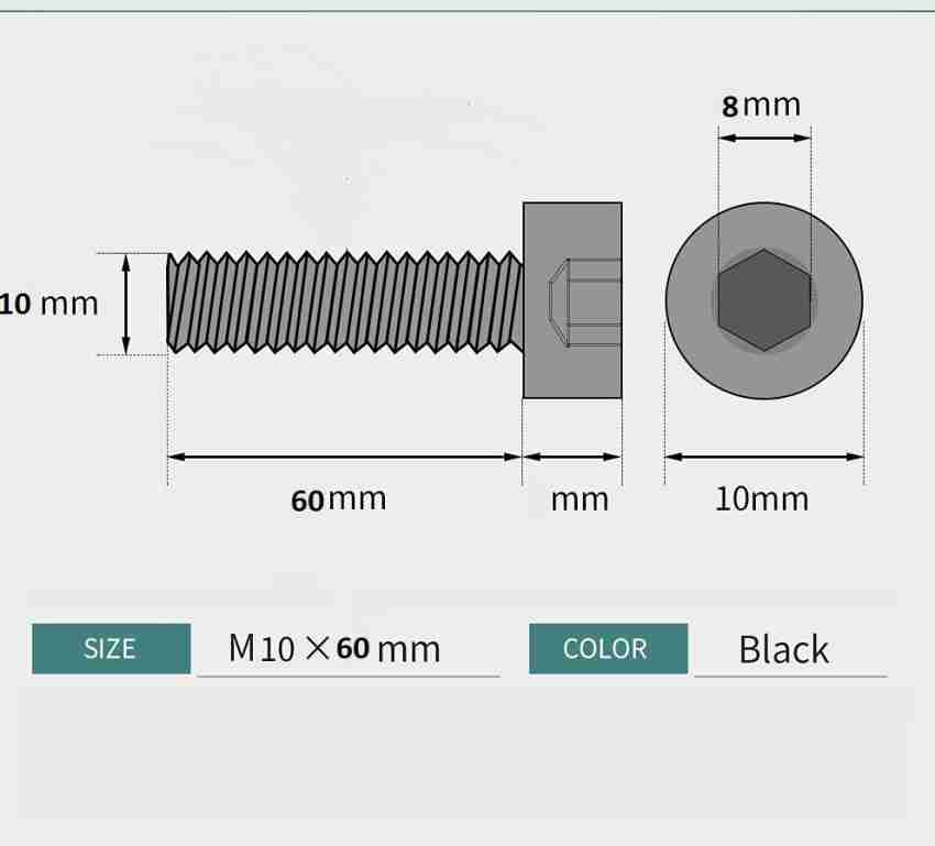 Allen shop bolt size