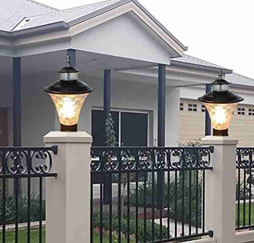 Boundary wall discount pillar lights