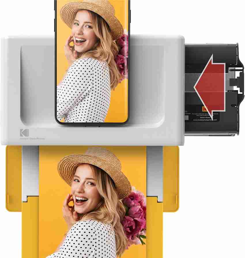 4x6 Photo Printer  Kodak Dock Plus Portable Bluetooth Instant Photo Printer  – Kodak Photo Printer